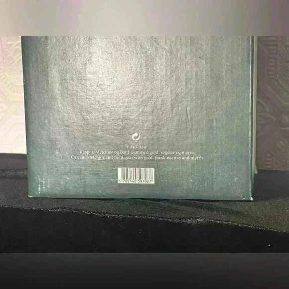 2000 Royal Copenhagen 3 Wise Men Candle Holder in Original Box - Picture 4 of 15